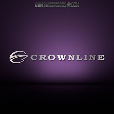 Crownline Domed Boat Decal Set