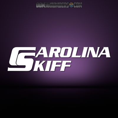 Carolina Skiff Domed Decal Set, Choose your colors