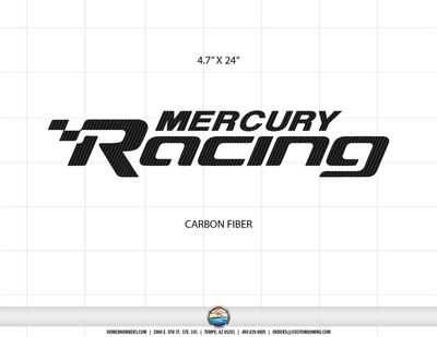 Mercury Racing Domed Decal Set
