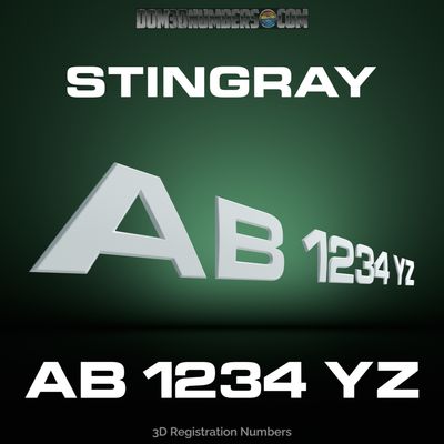 Stingray 3D Emblem Registration