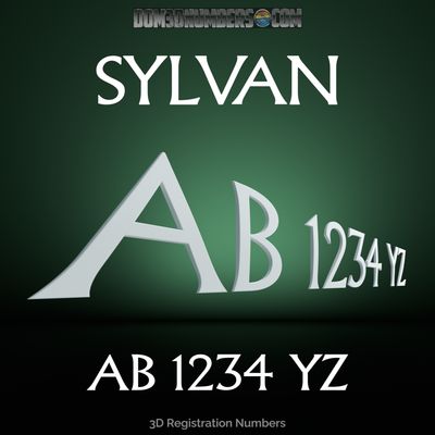 Sylvan 3D Emblem Registration
