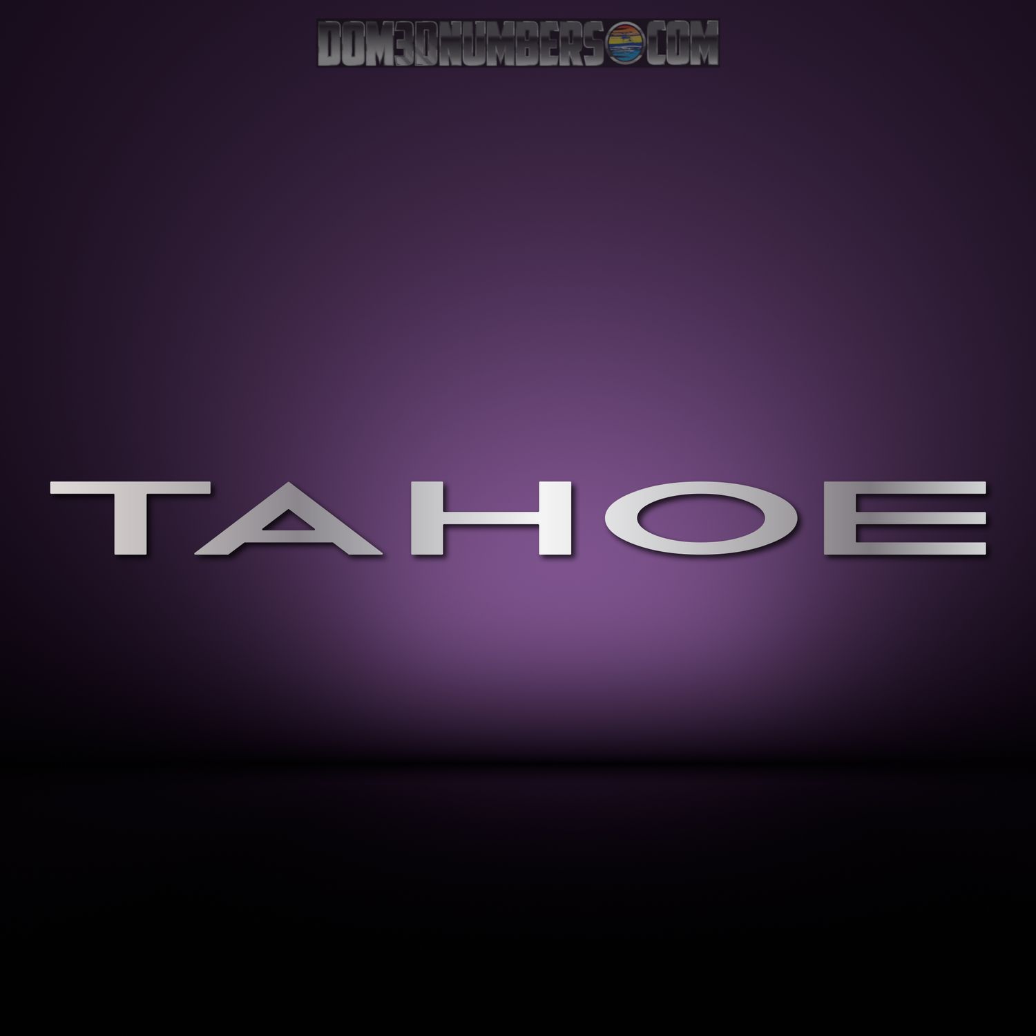 Tahoe Boats Domed Decal v2 Tahoe Boats Domed Decal v2