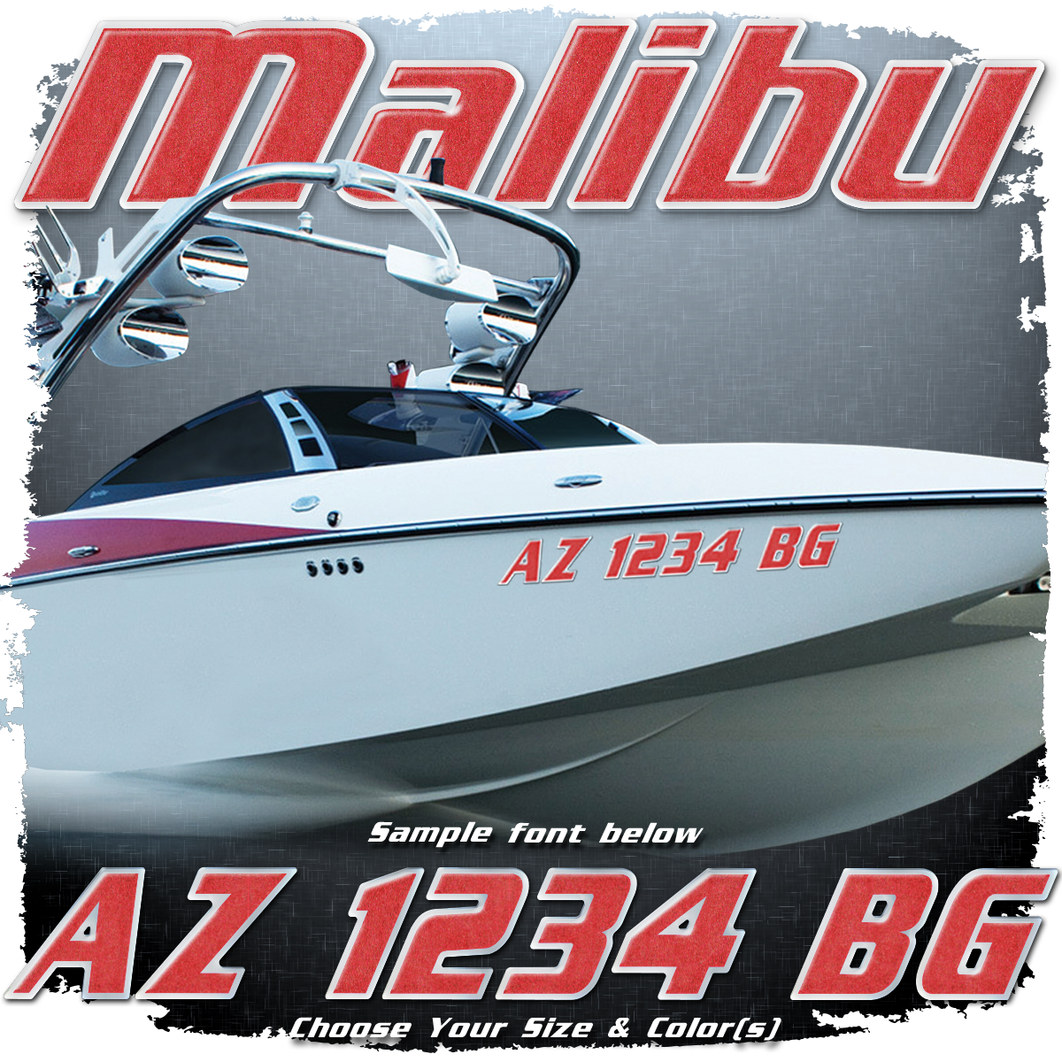 Malibu Domed Registration, Choose Your Own Colors