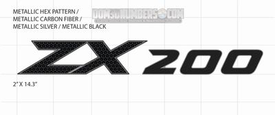 Skeeter Domed Model Decal, ZX200