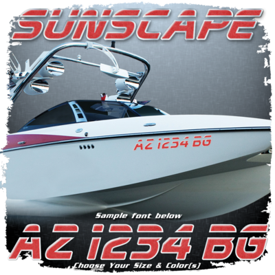 2001-05 Malibu Sunscape Domed Registration, Choose Your Own Colors