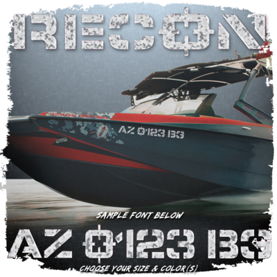Axis Recon Registration, 2013 (2 included)