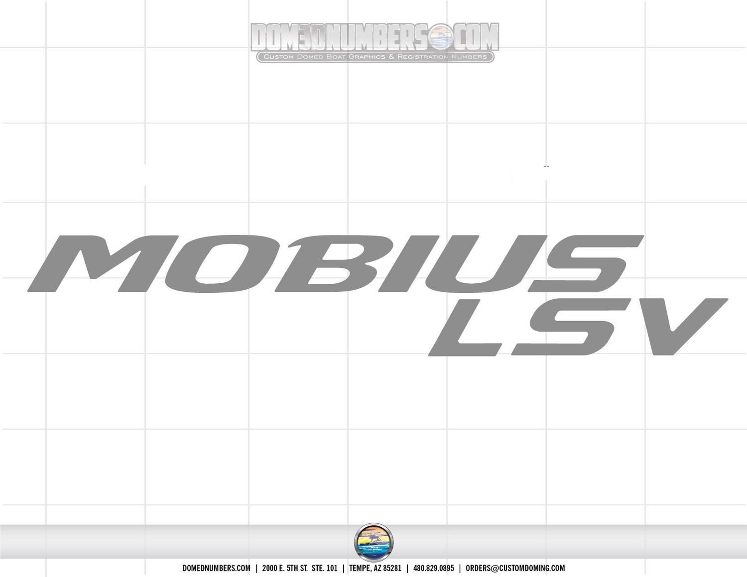 Moomba MOBIUS LSV Domed Decal