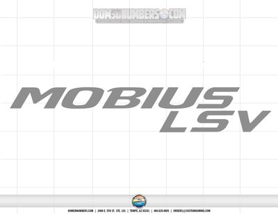 Moomba MOBIUS LSV Domed Decal