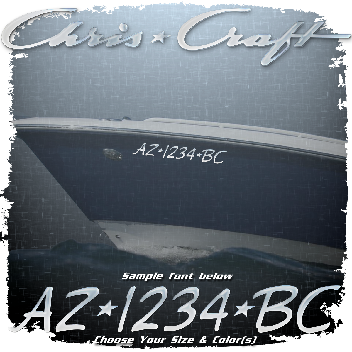 Chris Craft Domed Registration