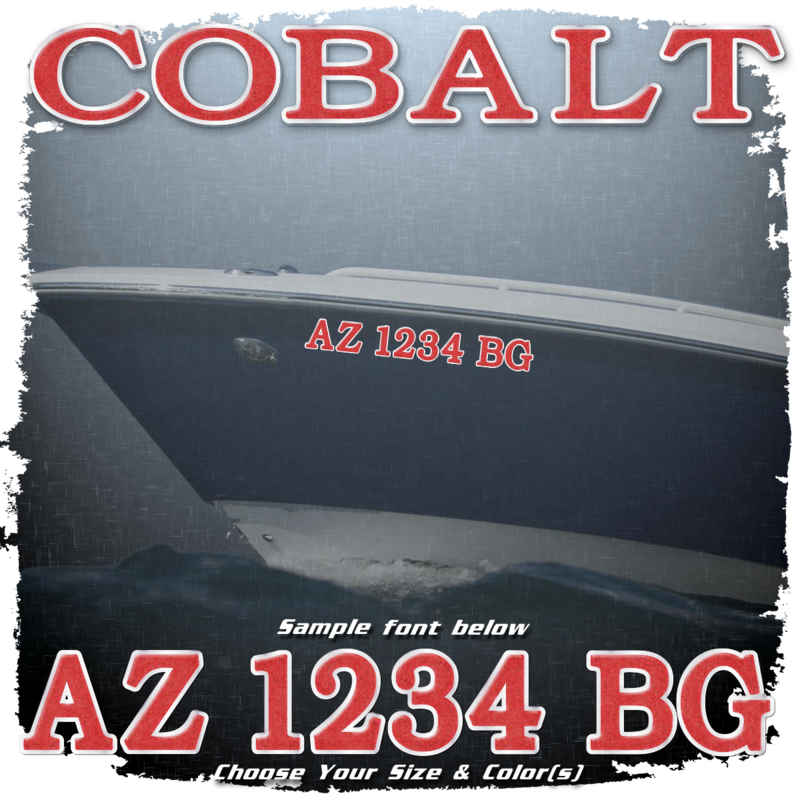 Cobalt Domed Registration, Choose Your Own Colors