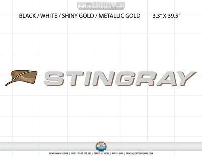 Stingray Boats Decal v3