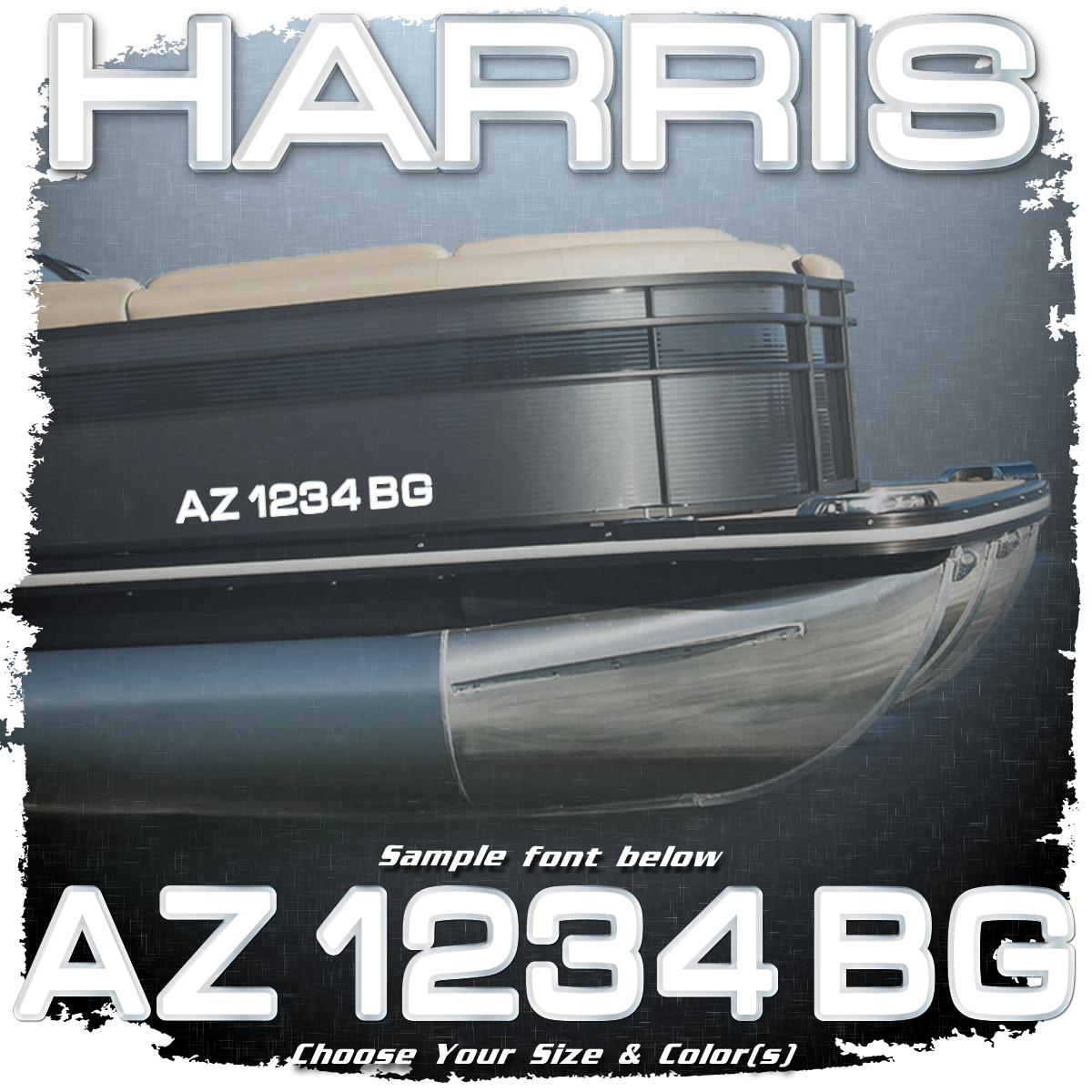 Harris Domed Registration, Choose Your Own Colors