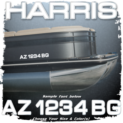 Harris Registration (2 included), Choose Your Own Colors