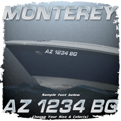 Monterey Domed Registration, 2004-2024
