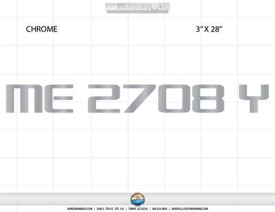 Viaggio Lago Model Font Domed Registration