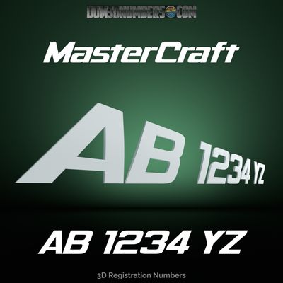 MasterCraft 3D Emblem Registration