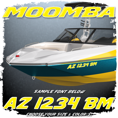 Moomba Registration (2 included), Choose Your Own Colors