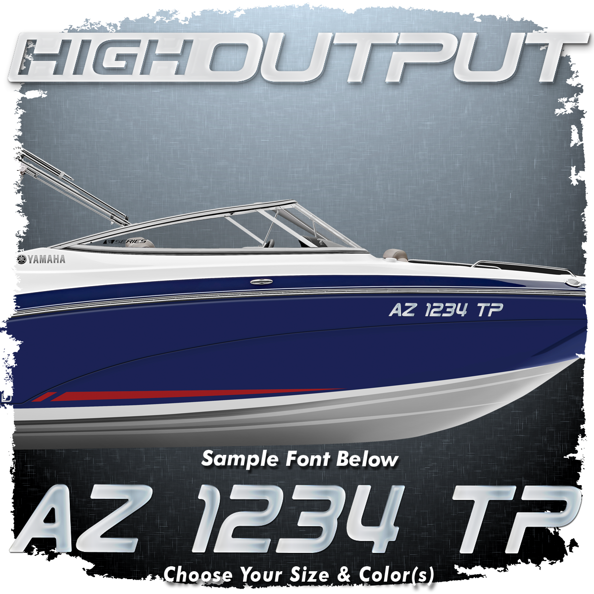 Yamaha High Output Domed Registration