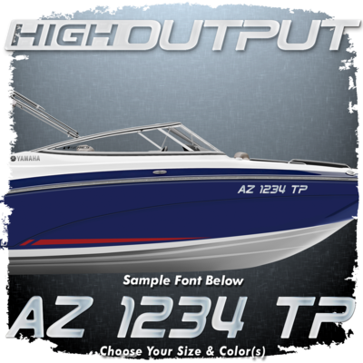 Yamaha High Output Domed Registration