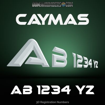 Caymas 3D Emblem Registration
