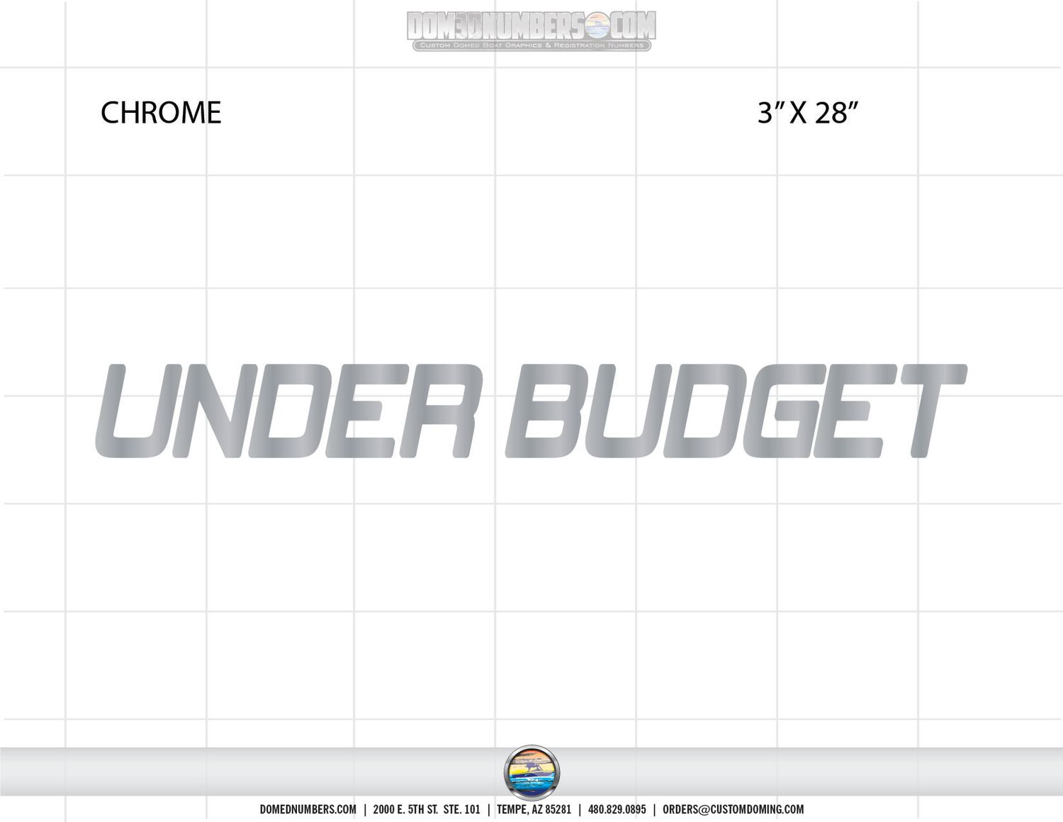 Custom Domed Decal