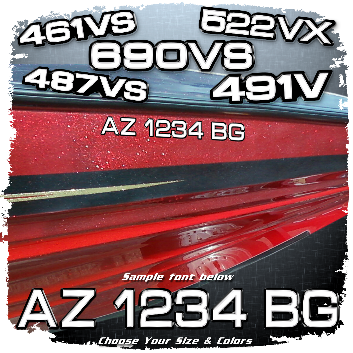 Ranger Model Number Match Domed Registration