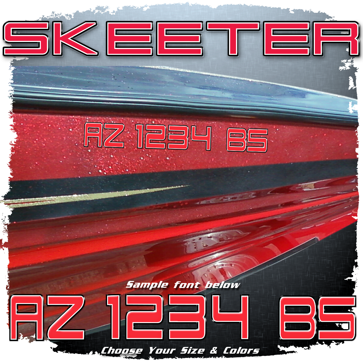 Skeeter Domed Registration, Choose Your Colors