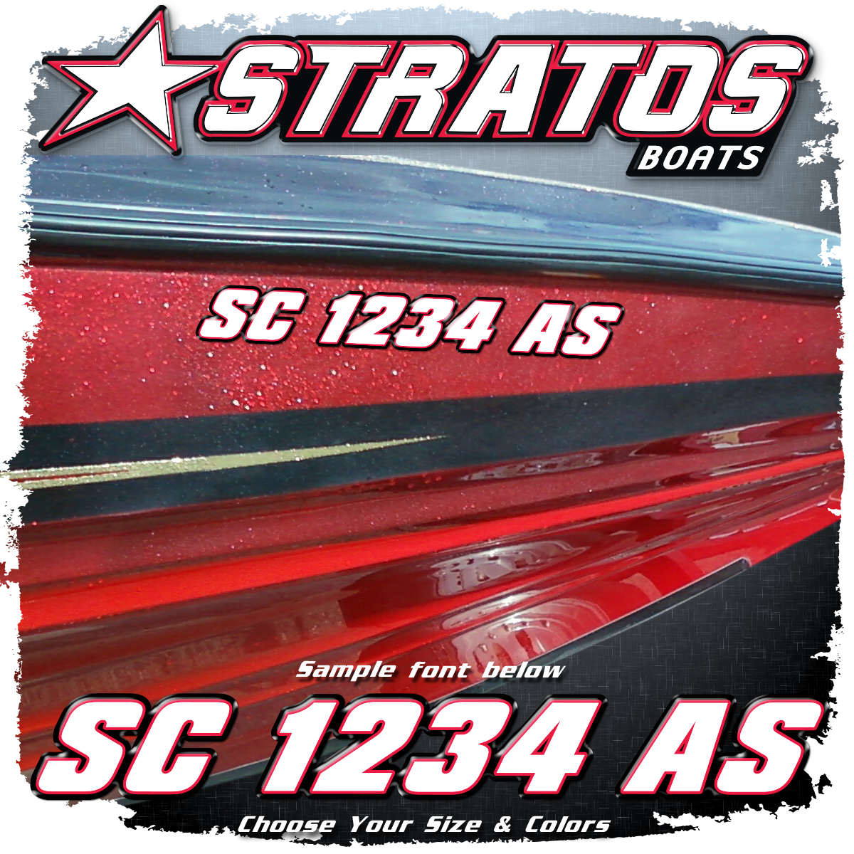 Stratos Domed Registration, Factory Matched Colors