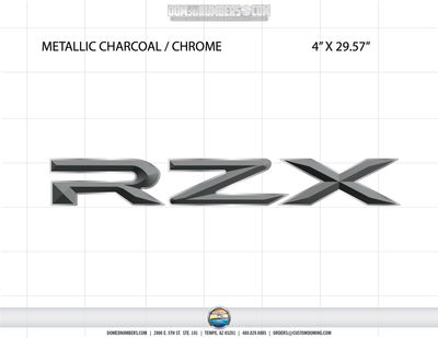 Domed Tige RZX Decal