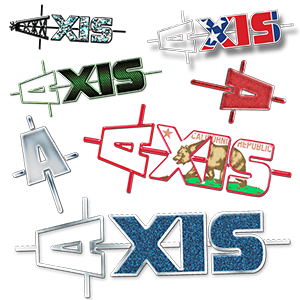 Domed Axis Decals