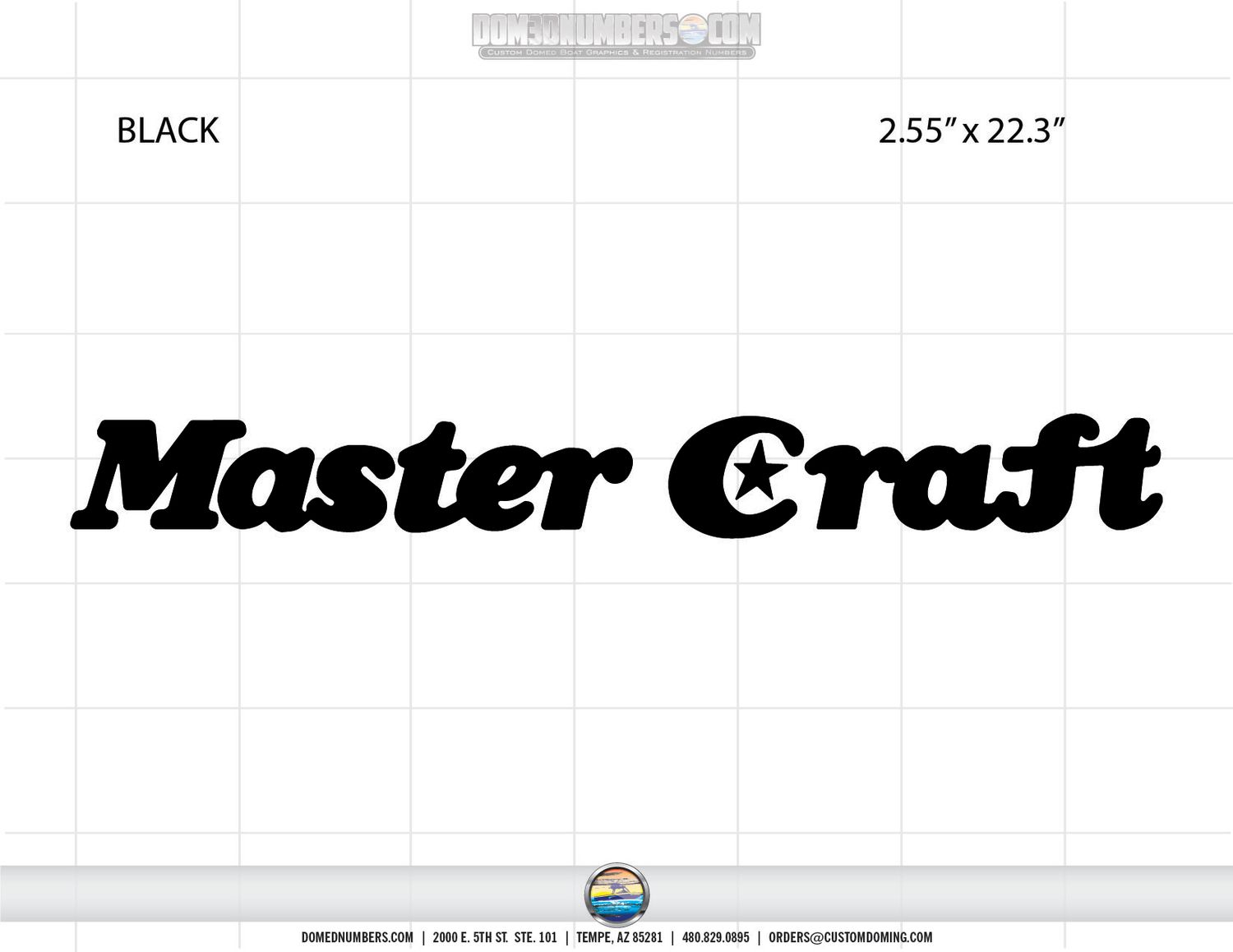 1985 Mastercraft S&amp;S Trailer Decal
