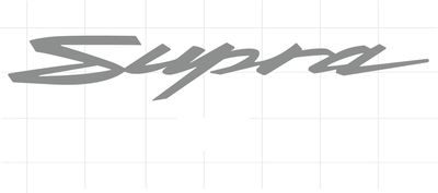Retro Supra Decal