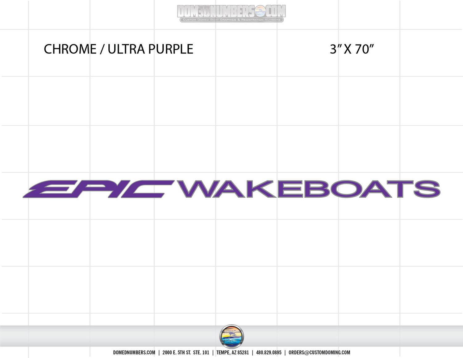 Custom Domed Decals
