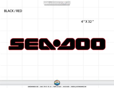 Sea Doo Speedster Decals