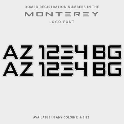 Monterey Domed Registration, 2025