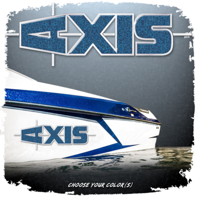 Axis Hull Decal - Solid Version, Choose Your Own Colors (1 Decal Included)