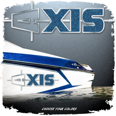 Axis Side Hull Domed Decal Set, 2015-19, Choose Your Own Colors