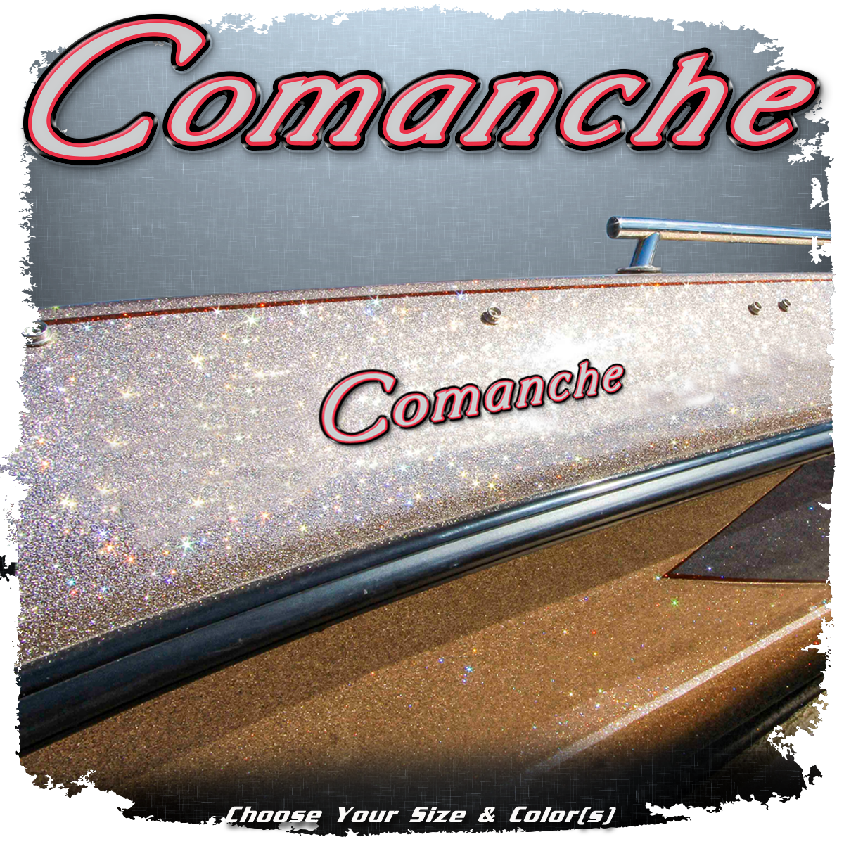 Ranger Boats Comanche Domed Decal V1