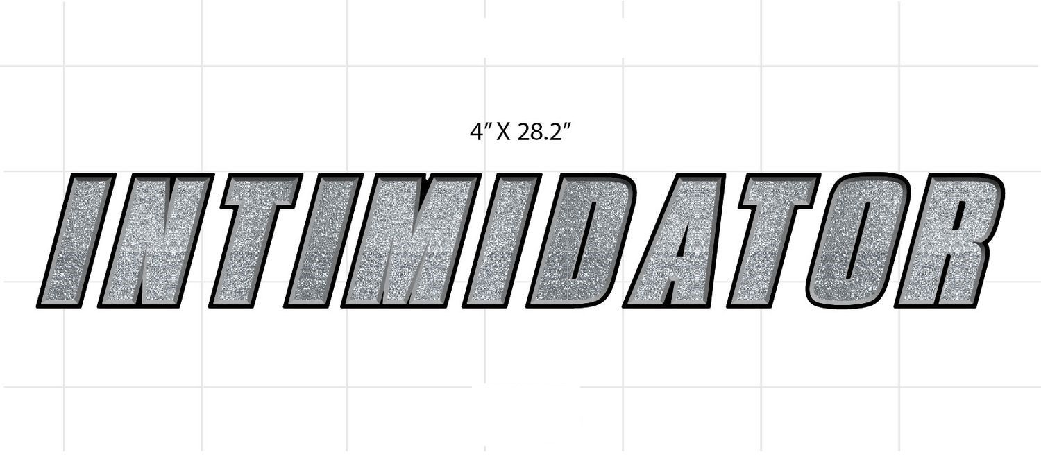 Gambler &#39;Intimidator&#39; Domed Decal Set