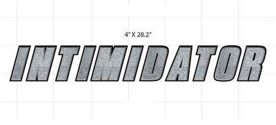 Gambler &#39;Intimidator&#39; Domed Decal Set