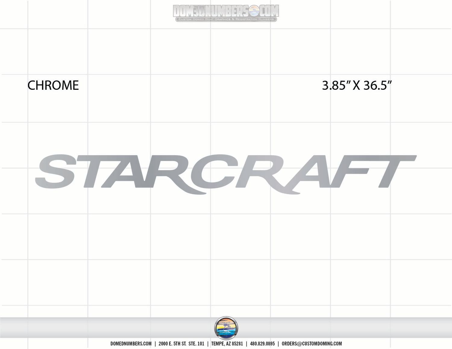 Starcraft Domed Decal