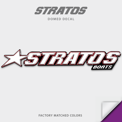 Stratos Domed Boat Decal