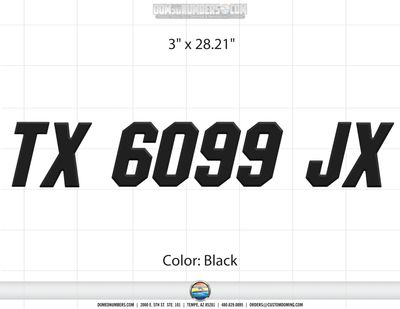 Custom Font Request 3D Emblem Registration