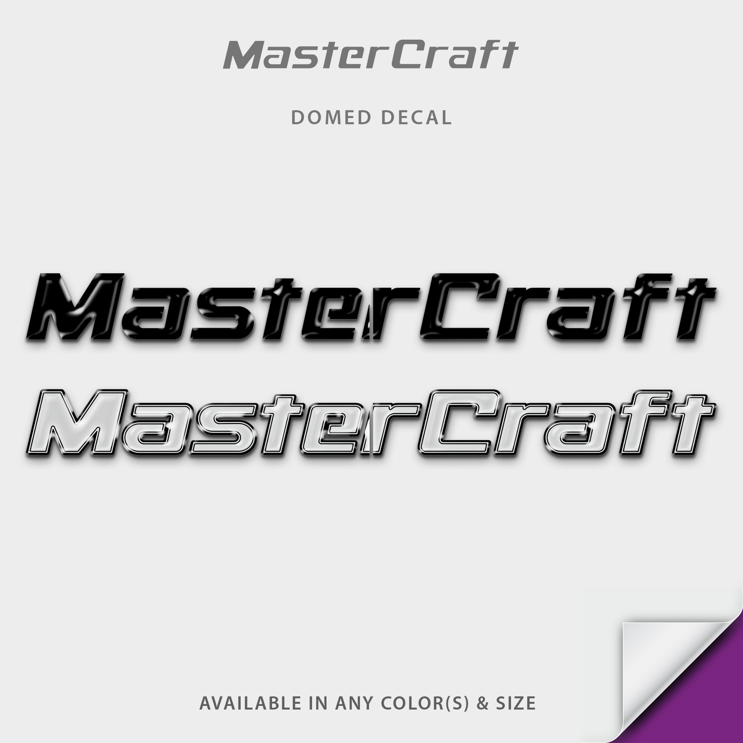 MasterCraft Transom Decal