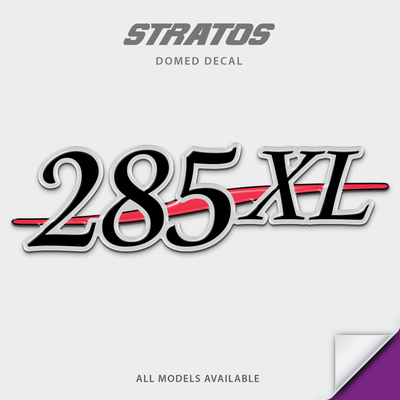 Stratos Evolution Model Domed Boat Decal