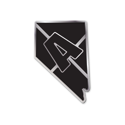 Domed Axis Nevada Decal