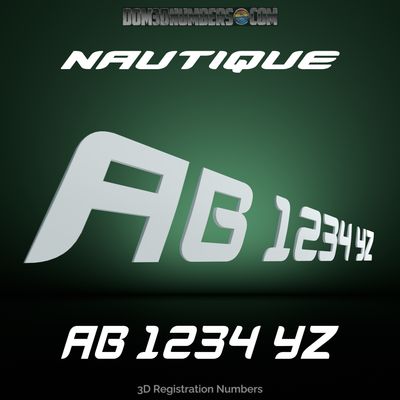 Nautique 3D Emblem Registration