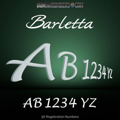 Barletta 3D Emblem Registration