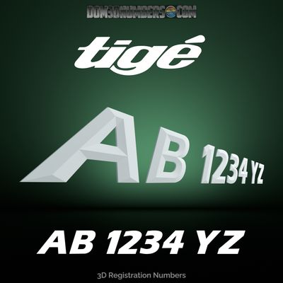 Tige 3D Emblem Registration