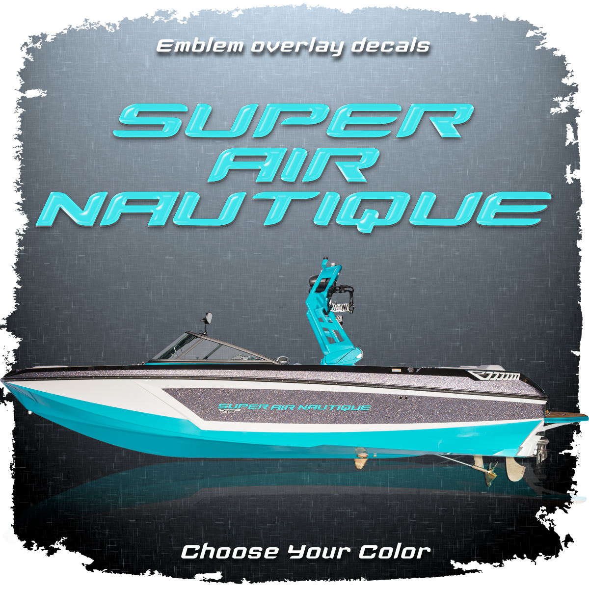 Nautique Overlay Domed Decal Package